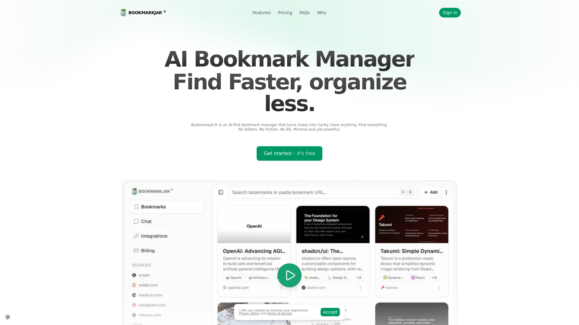 Bookmarkjar ®'s cover