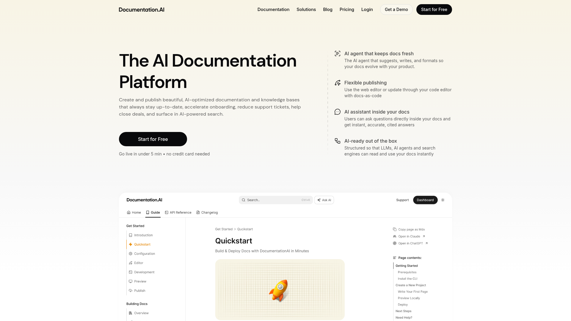 Documentation.AI's cover