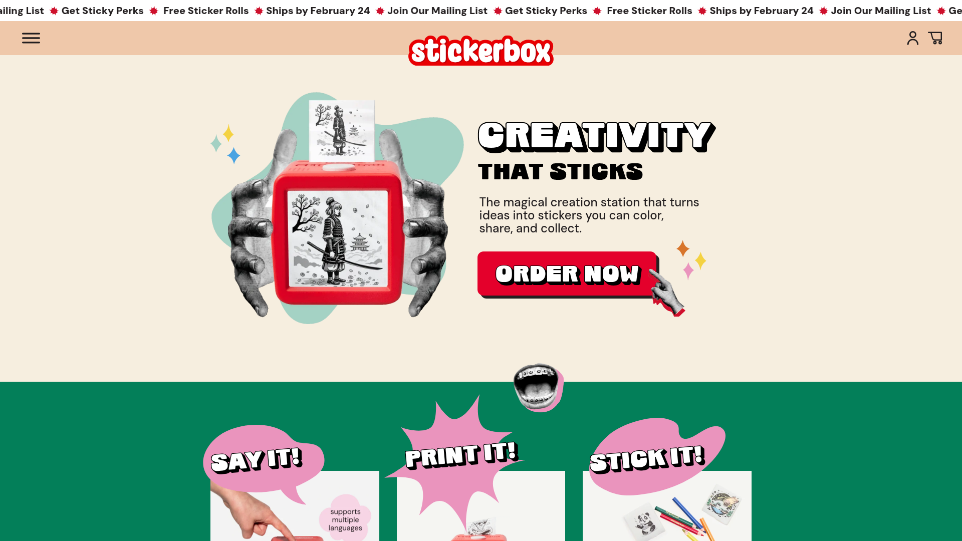 Stickerbox | Totool
